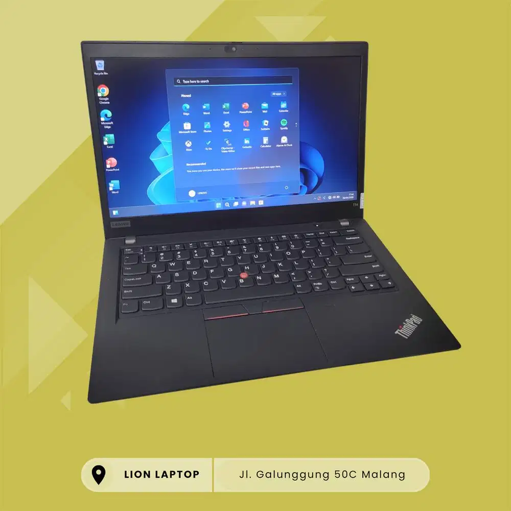 RAM 16GB Core i5 Gen 10 SSD 256GB Lenovo Thinkpad T14 gen 1 [13|09]