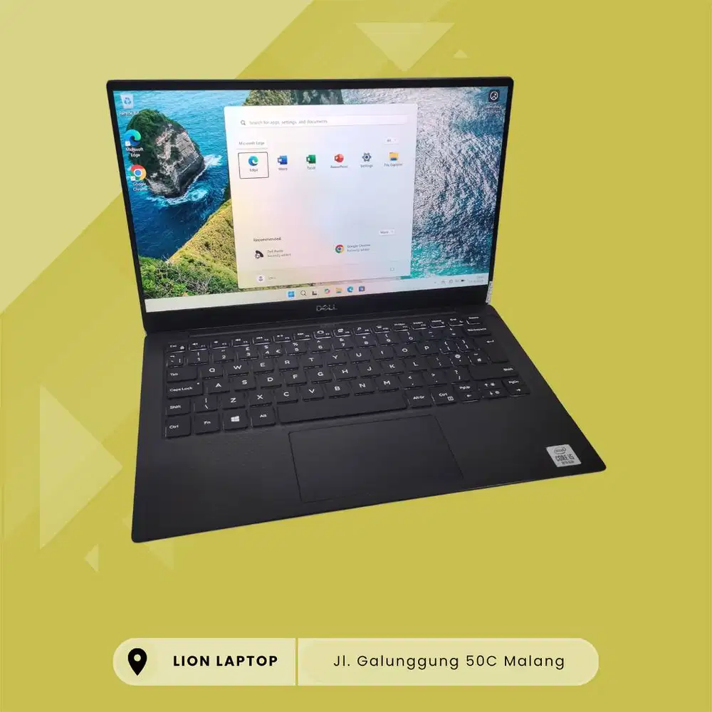 Slim & Ringan Core i5 gen 10 RAM 8 SSD 256 DELL XPS 13 7390 [13|09]