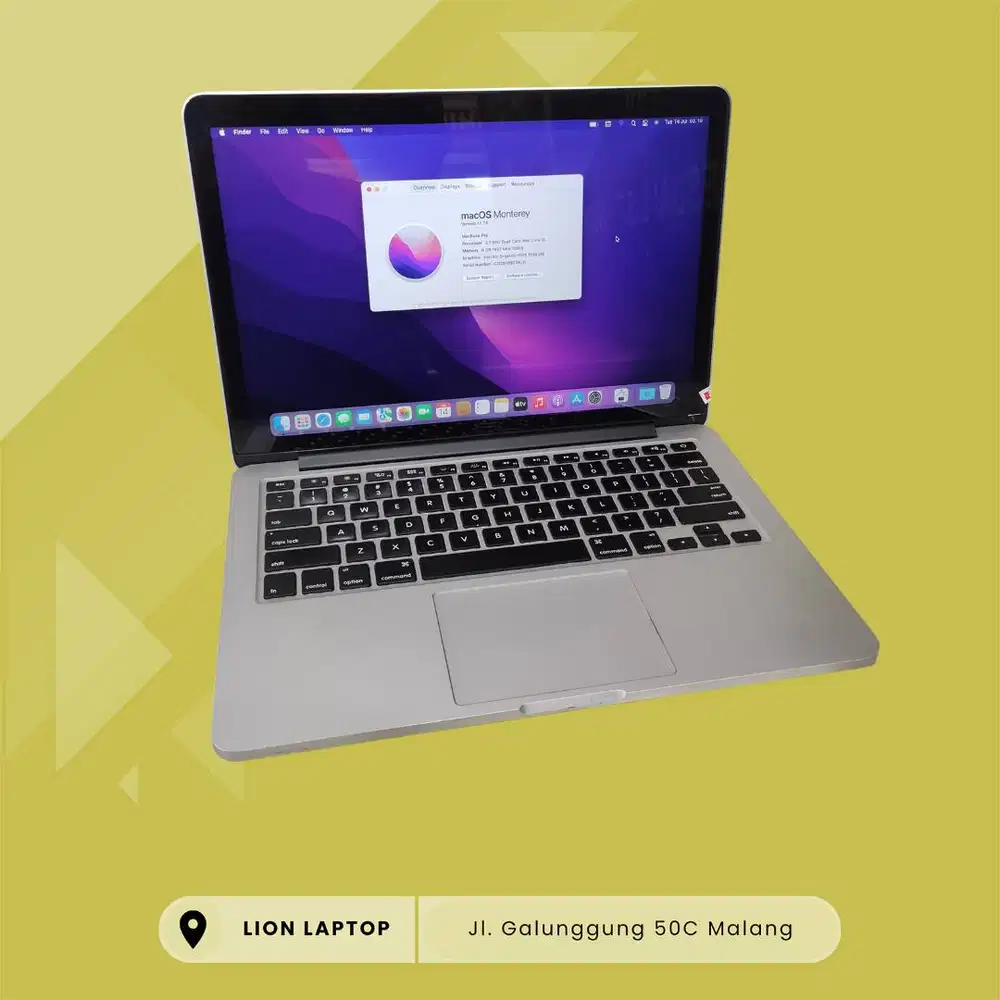 Macbook Pro Retina Core i5 Late 2013 Mulus [13|09]