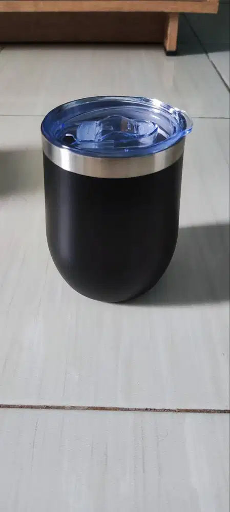 MUG TELUR EGG - mug kopi 350ml bulat stainless
