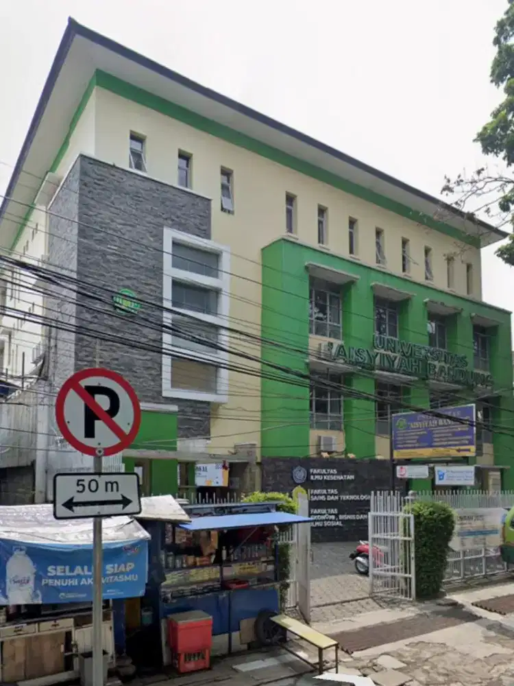 Dijual gedung ex universitas lokasi strategis di Jln Palasari Bandung
