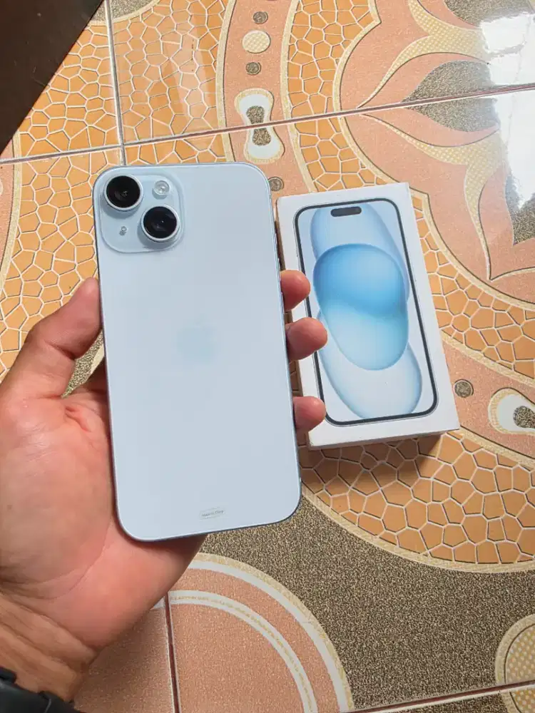 Iphone 15 128 ibox mulus lengkap