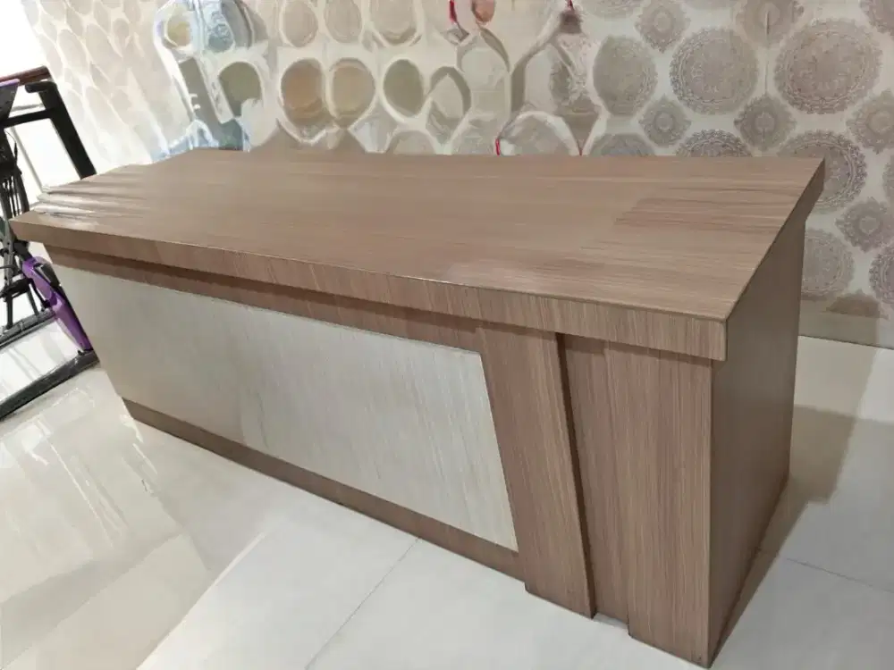 Meja Kantor kayu ASLI, tempahan