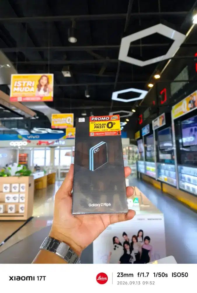 SAMSUNG ZFLIP 6 BISA NEGO SAMPAI DEAL & BONUS KARTU M3 PLATINUM!!