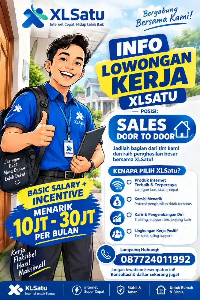 Dibutuhkan Secepatnya AE/Sales DTD