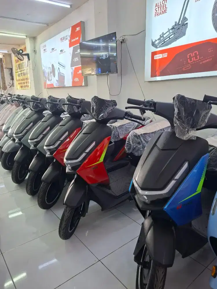 SEPEDA LISTRIK T78B UWINFLY BATERAI LIDHIUM, GARANSI RESMI UWINFLY