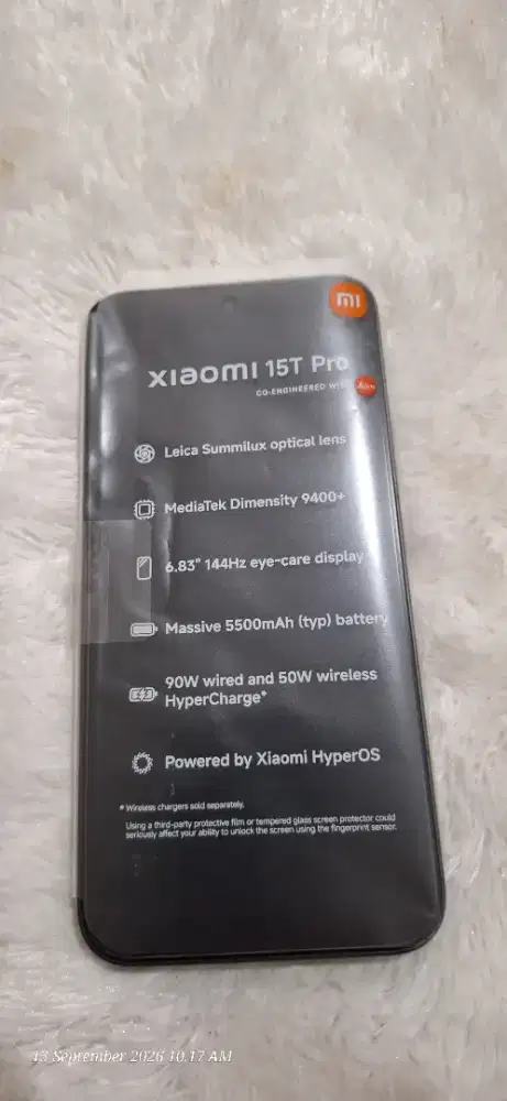 Xiaomi 15T Pro 12/512GB – Resmi Xiaomi Store | Garansi Okt 2027