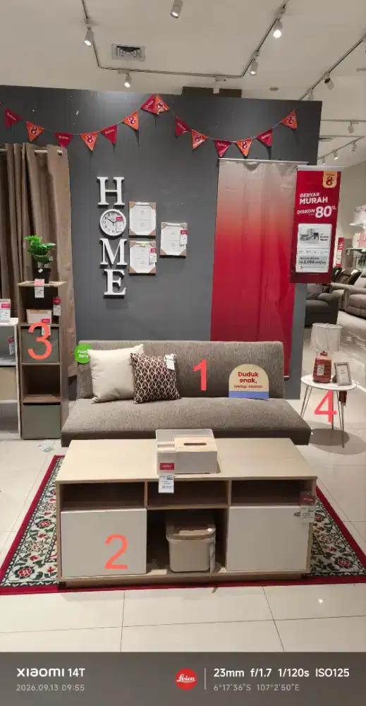 Set ruang tamu murah