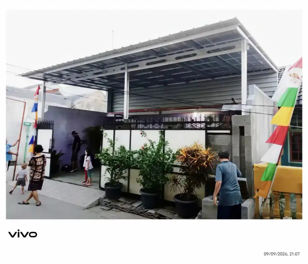 Jasa pasang kanopi baja ringan