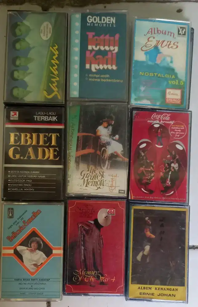 Kaset pita album jadul