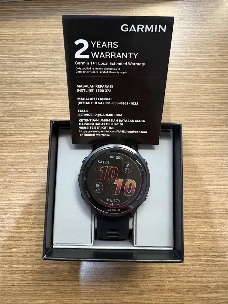 Garmin Forerunner 570 Black 47mm Garansi TAM