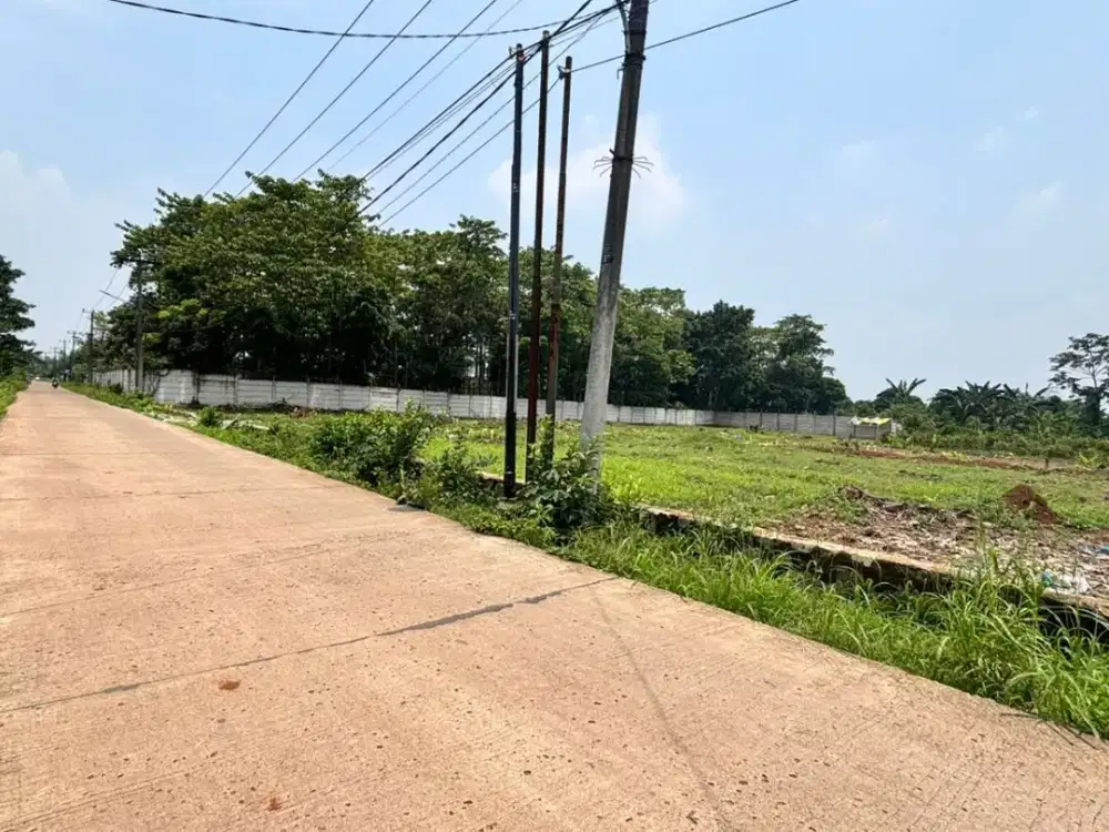 Tanah Murah Pinggir Jalan Strategis Dekat Tol Legok & Stasiun Jatake - SHM - CocokInvest/Hunian - 15 Menit AEON Eastvara