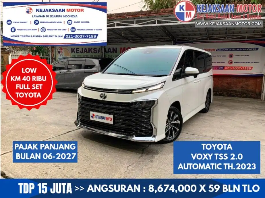 Toyota Voxy TSS 2.0cc Automatic Th.2023