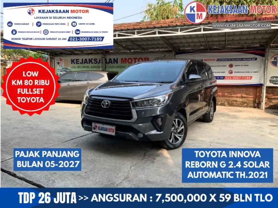 Toyota Innova Reborn G 2.4CC Diesel Automatic Th.2021