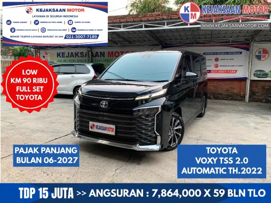 Toyota Voxy TSS 2.0cc Automatic Th.2022