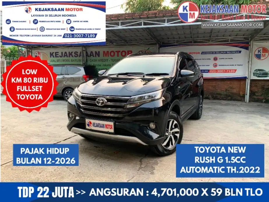 Toyota All New Rush G 1.5 Automatic Th.2022
