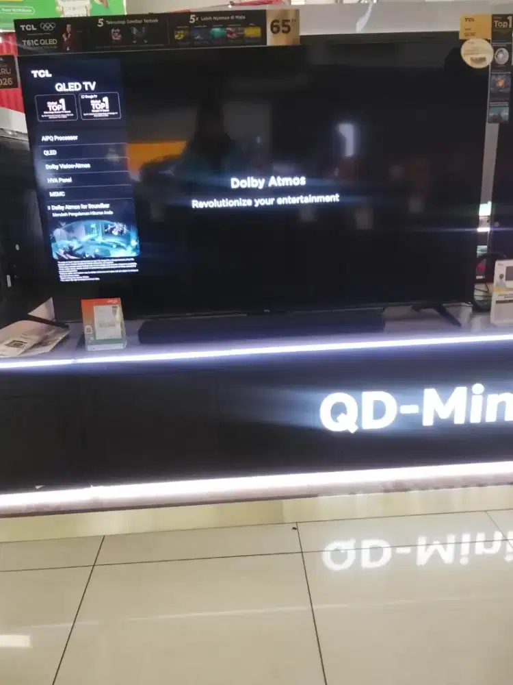 TCL 65T61C Google TV QLED