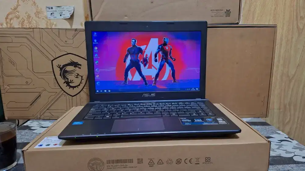 Laptop Asus X45A -Intel Celeron 1000M -HDD 320GB -2GB -SIAP PAKE