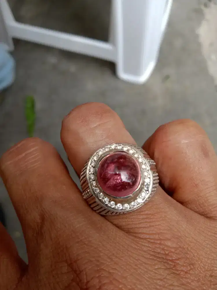 Juai batu permata ring perak