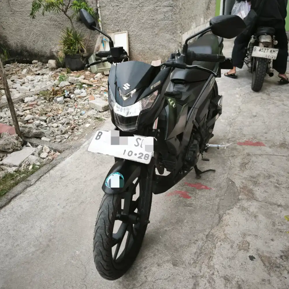 satria injeksi fufi 2018 black predator plat jaksel ss lengkap