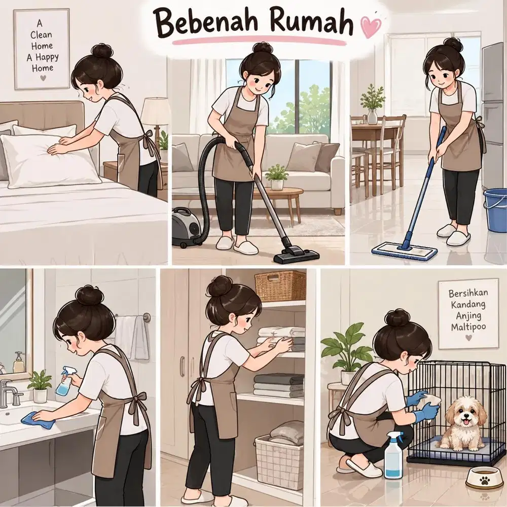Bebenah Rumah PP