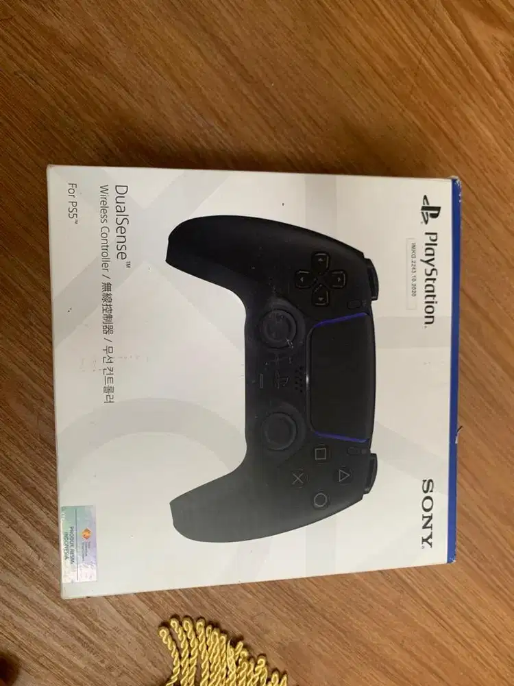 Ps5 stik dualsense warna hitam NEW