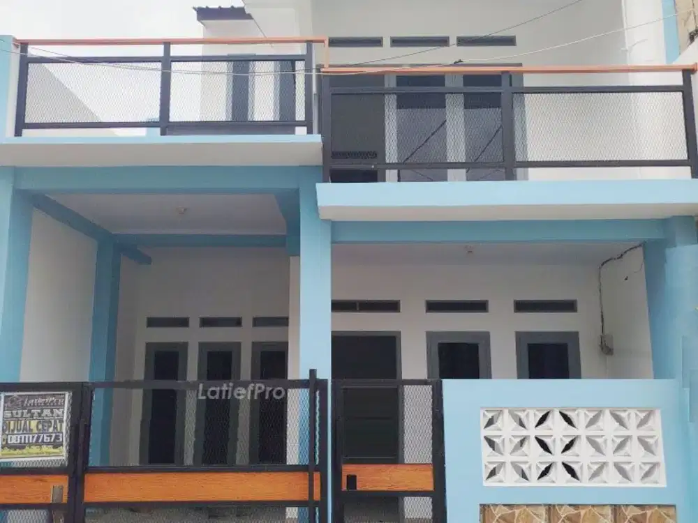 Rumah Biru Harga Seru Kondisi Baru