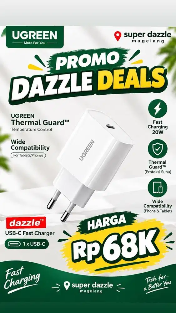 Tc ugreen 20 watt 60450