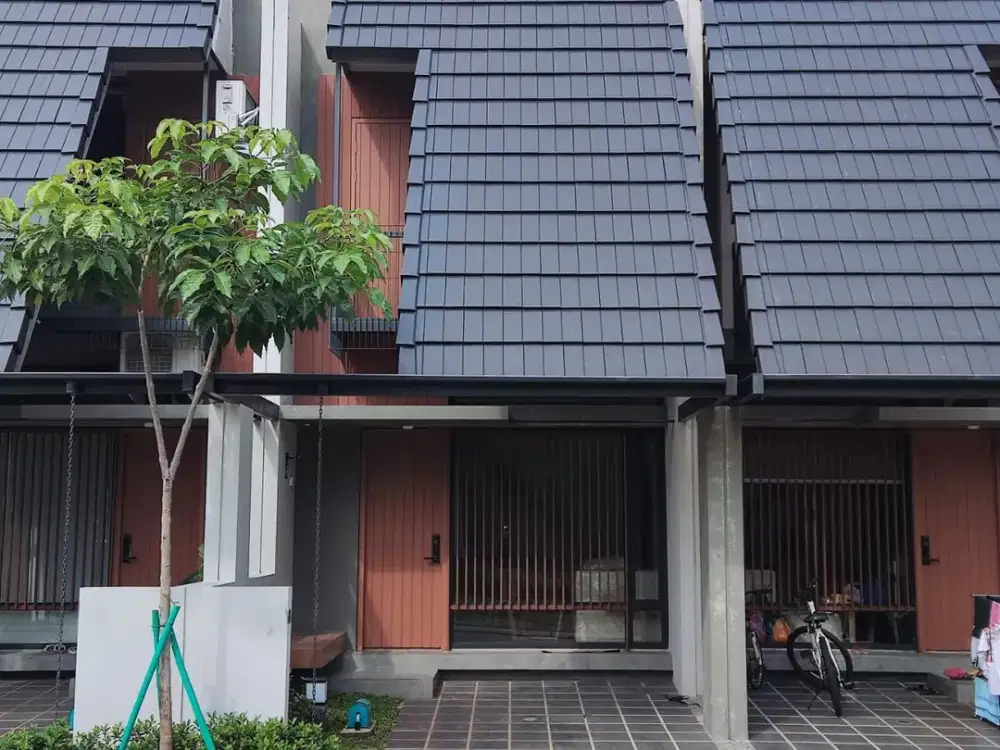Banting Harga. Rumah modern cluster Fleekhauz, BSD