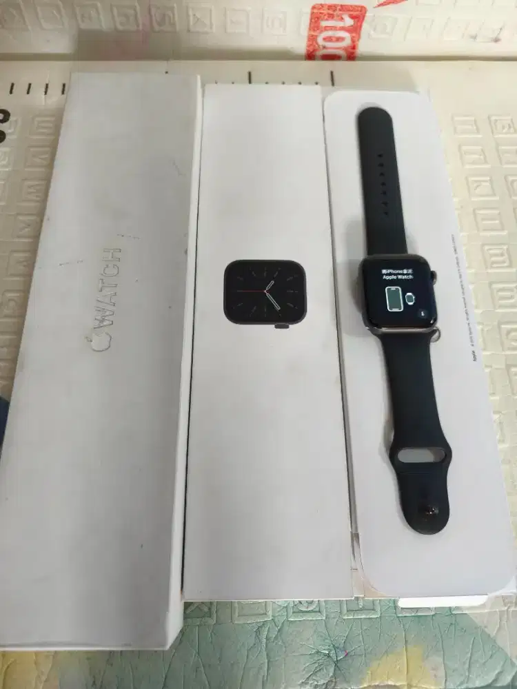 Apple Watch Series 6 44mm Mulus Lengkap Murah
