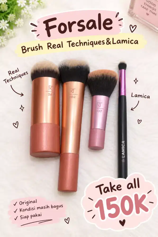 Forsale Brush Brush Real Techniques