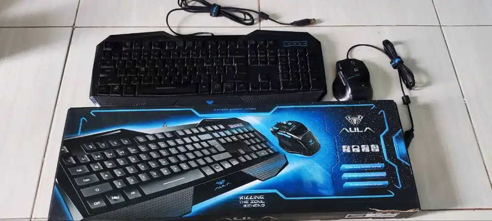 Keyboard + Mouse Gaming Aula CB 859+928 Killing Soul