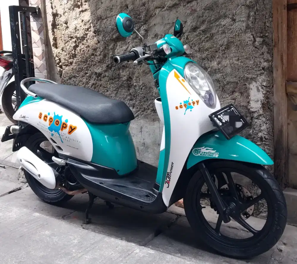 Honda Scoopy th 2011 Gress, Surat Lengkap, BU !!!