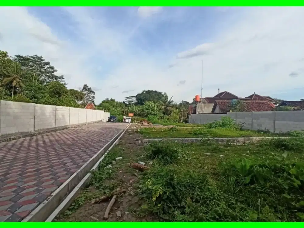 Dekat Kampus UII Tanah Jogja di Gentan Siap Balik Nama