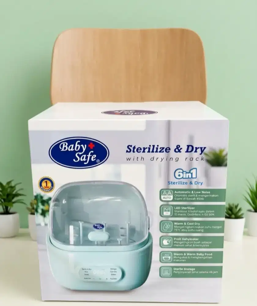 Baby Sterilize & Dry ( alat sterilisasi & pengering botol bayi)
