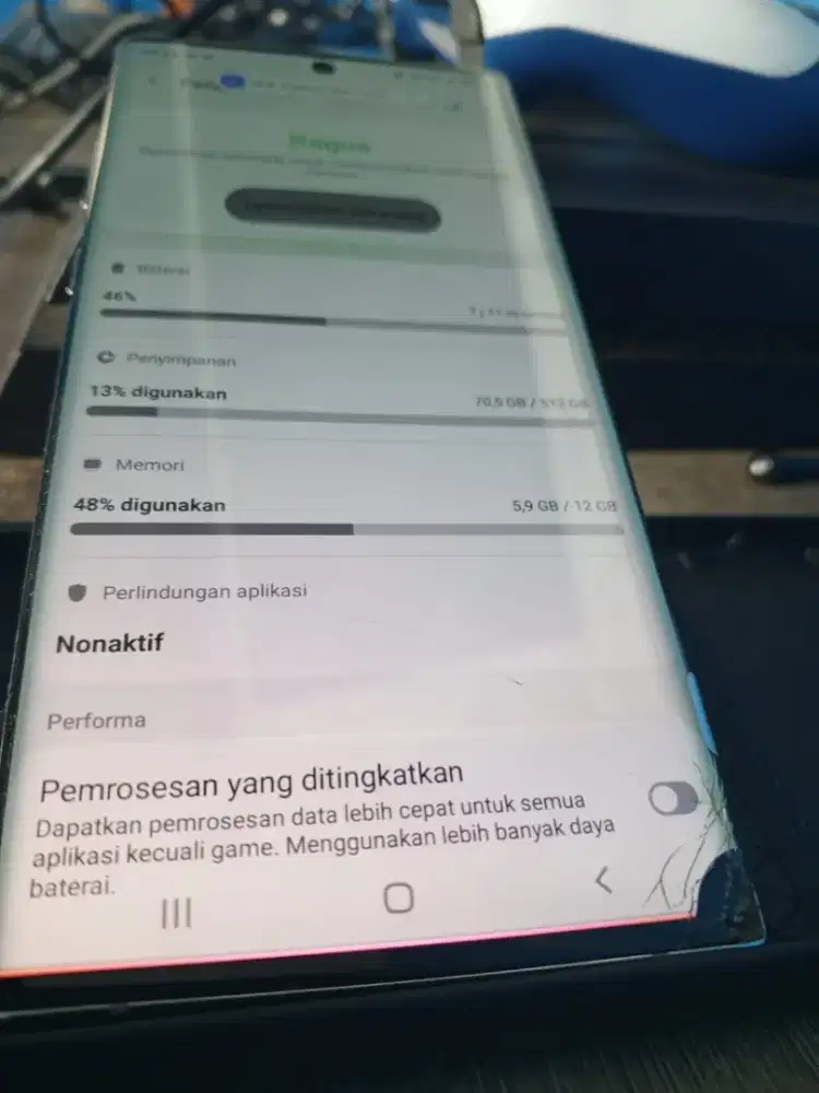 Jual CEPET SAMSUNG NOTE 10plus 12/512gb .EX SEIN RESMI