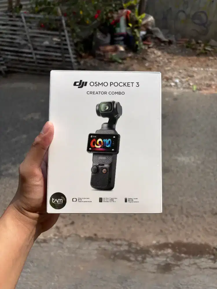 DJI OSMO POCKET 3 CREATOR COMBO RESMI LIKE NEW
