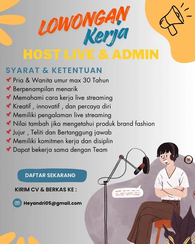 LOKER HOST LIVE & ADMIN