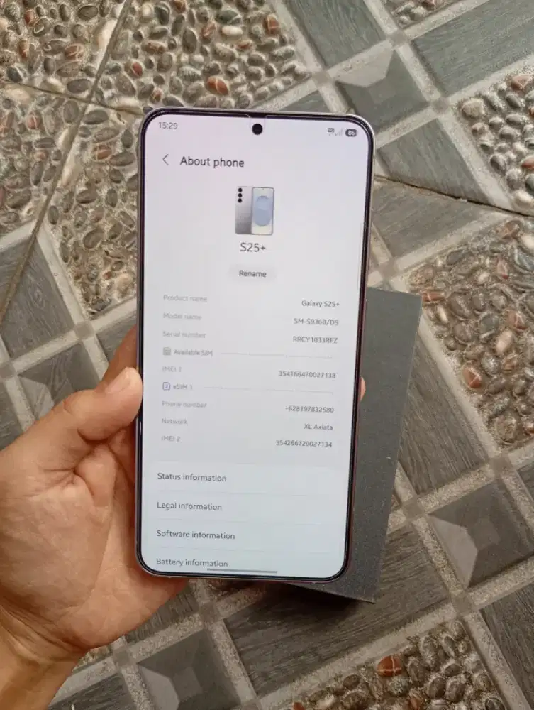 Samsung S25 Plus 12/255Gb Fullset Ori