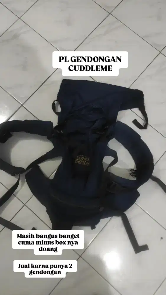 Jual gendongan cuddleme ultimo aero