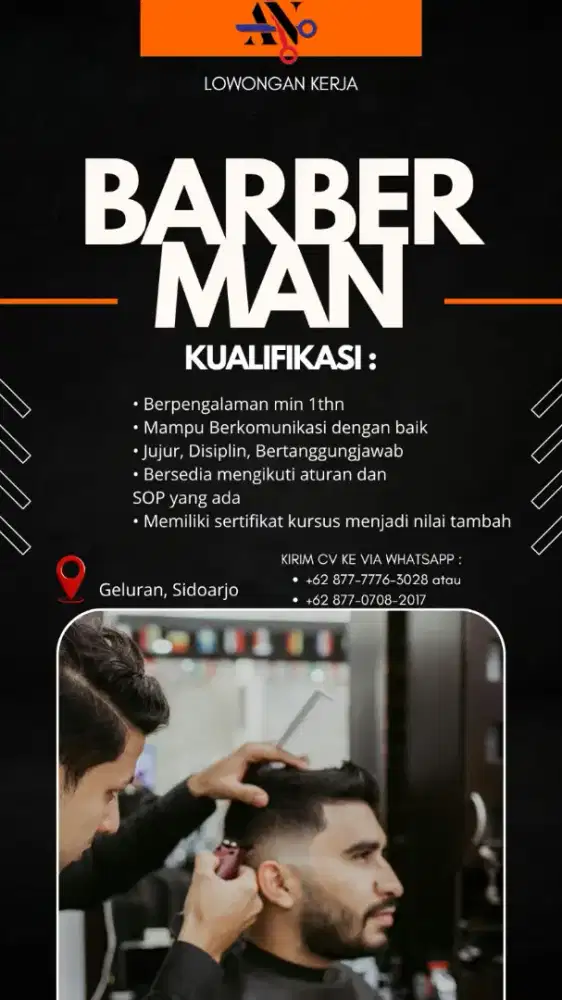 barberman / pangkas rambut