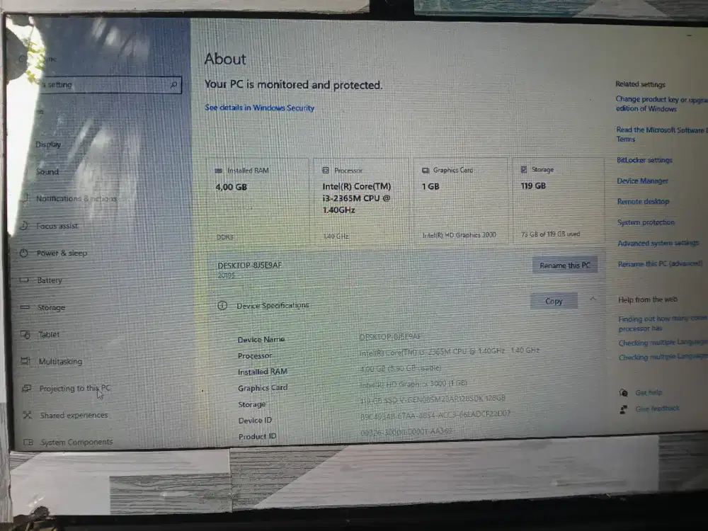 Jual laptop bekas