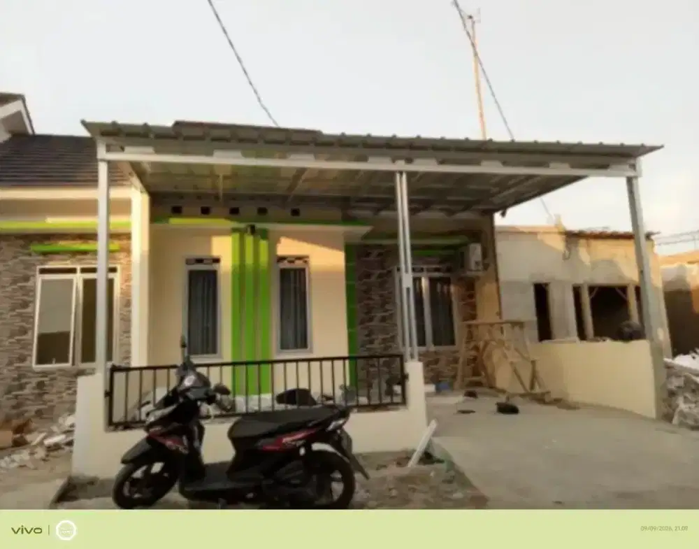 Kanopi baja ringan dan garasi