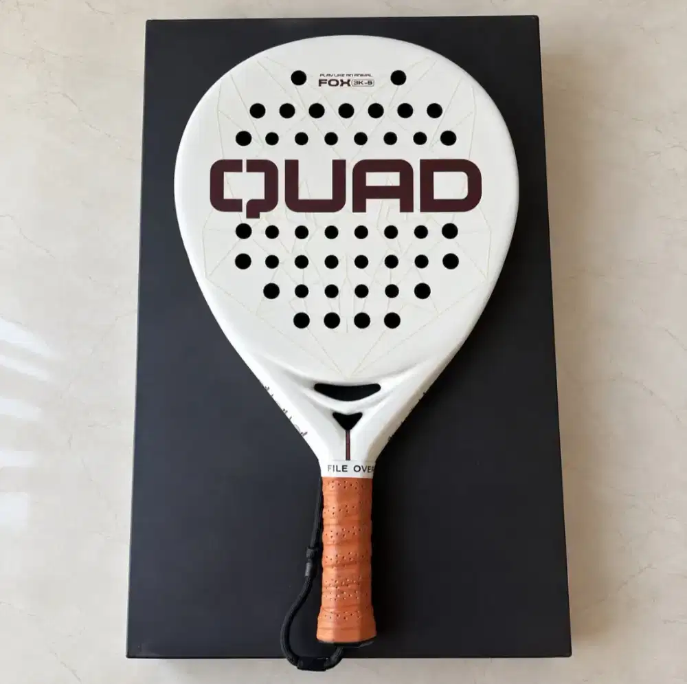 Raket Padel Quad Fox limited edition (white)