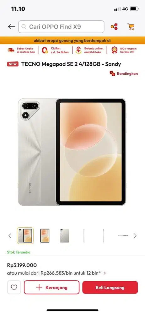 Tecno Megapad SE 2 4/128GB