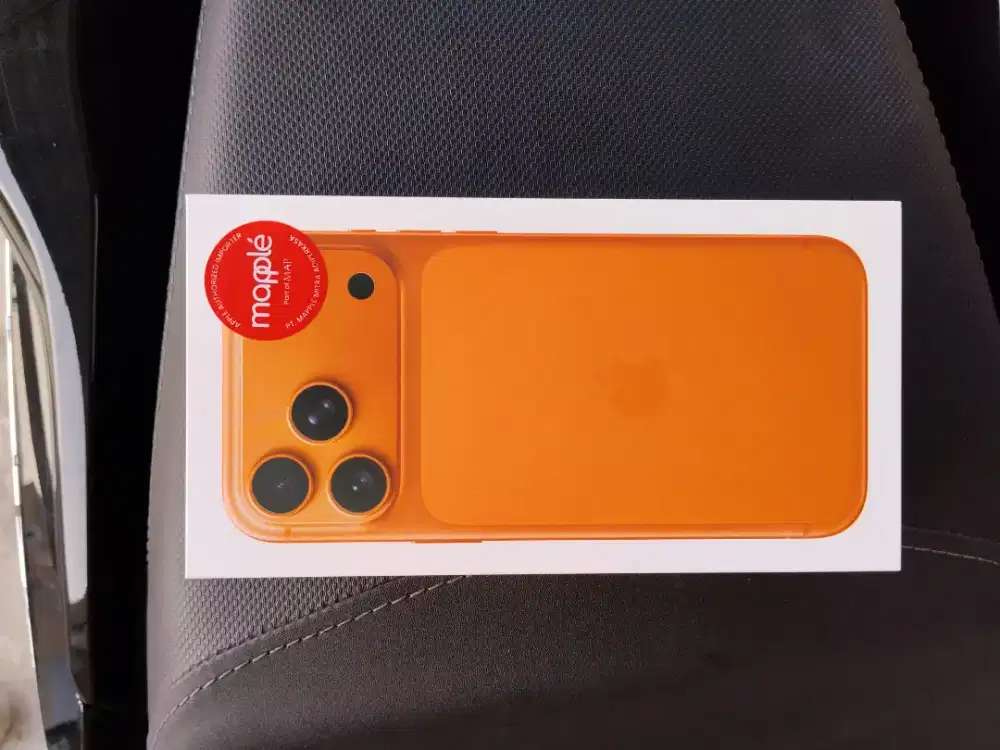 IPHONE 17 PROMAX ORANGE 256 BARU
