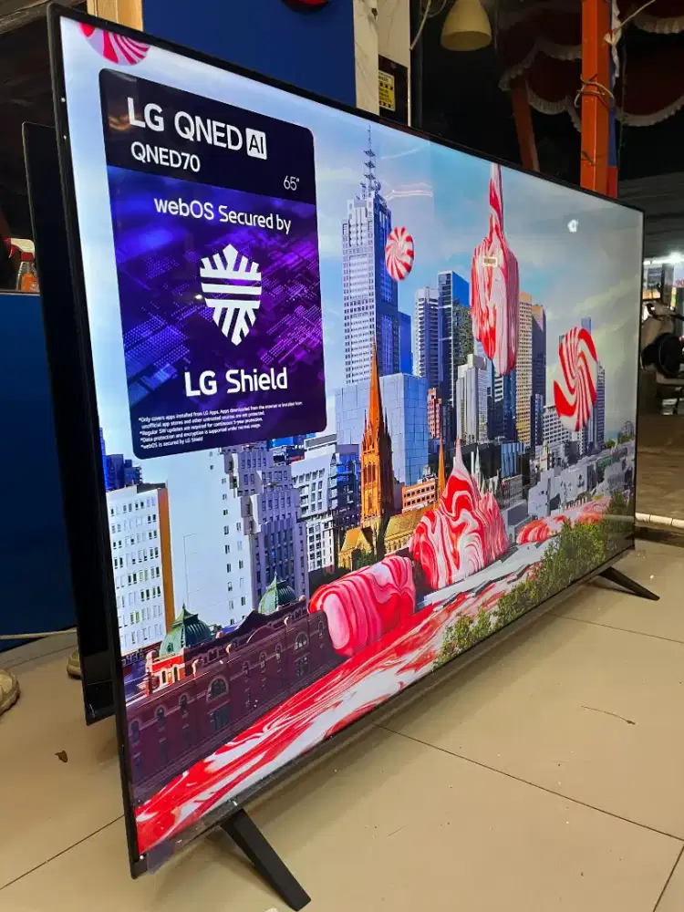 TV SMART AI LG 65 INC QNED70 MINILED