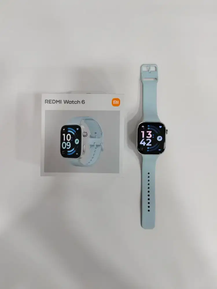 ( Second ) Xiaomi Redmi Watch 6 46mm Glacier Blue | Fullset