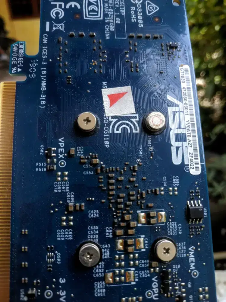 Asus GT 1030 versi gddr5