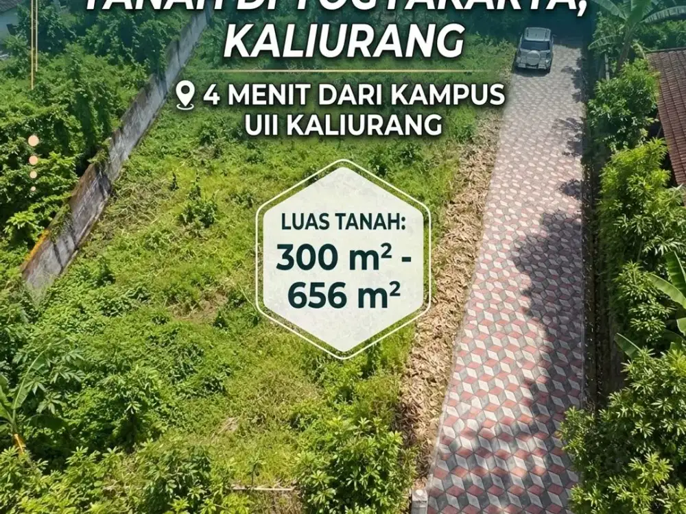 Tanah Jogja SHM Ready Selatan Kampus UII kaliurang